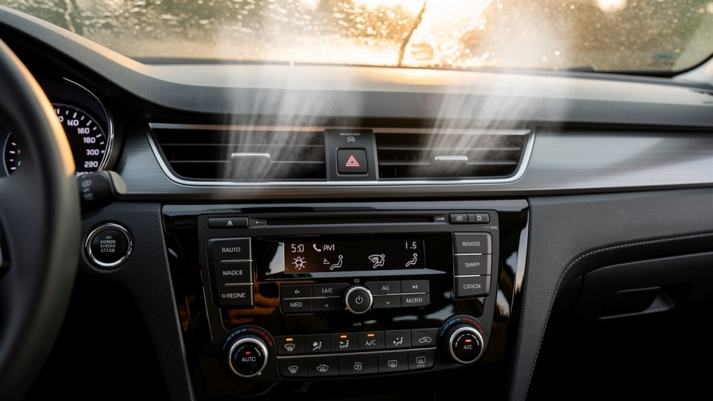 System nawiewu i klimatyzacji w samochodzie